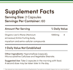 Double Wood Supplements - Lion's Mane Mushroom 120 capsules