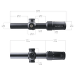 Оптический прицел Vector Optics Taurus 1-6x24 SFP, сетка VTC-CMIL, 30мм, азотозаполненный, с подсветкой (SCOC-42P)