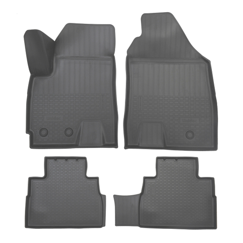 Ковры в салон Norplast/Unidec для JETOUR X70PLUS (2020-) Серый, арт.NPA11-C375-720-G