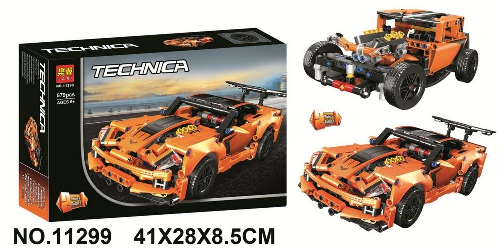 Конструктор Technica &quot;Chevrolet Corvette ZR1&quot; 579 деталей