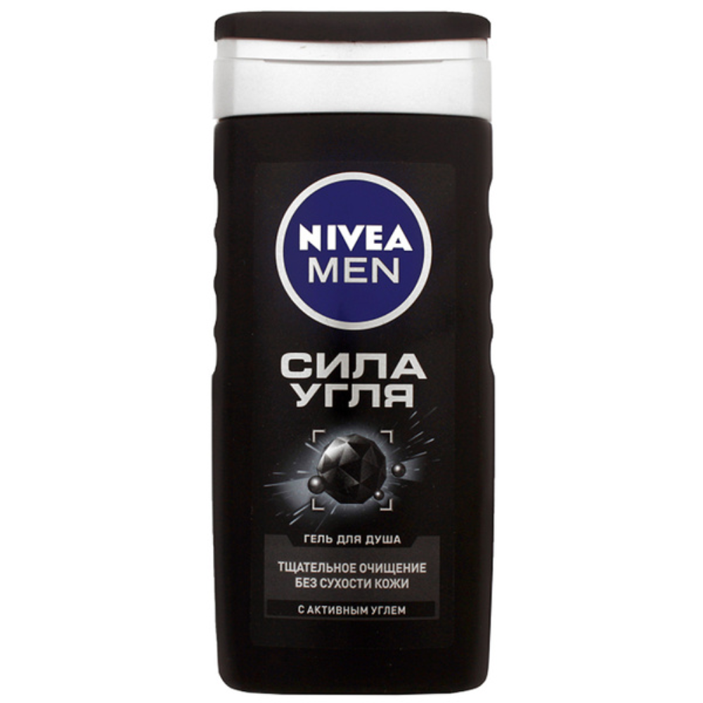 Гель для душа Nivea Men Сила Угля 250 мл