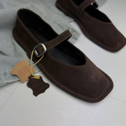 Туфли женские натуральная кожа артикул 6167-20 цвет "тёмно-коричневый"