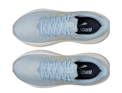 Кроссовки для бега женские Brooks Ghost 17 W голубовато-кремовые