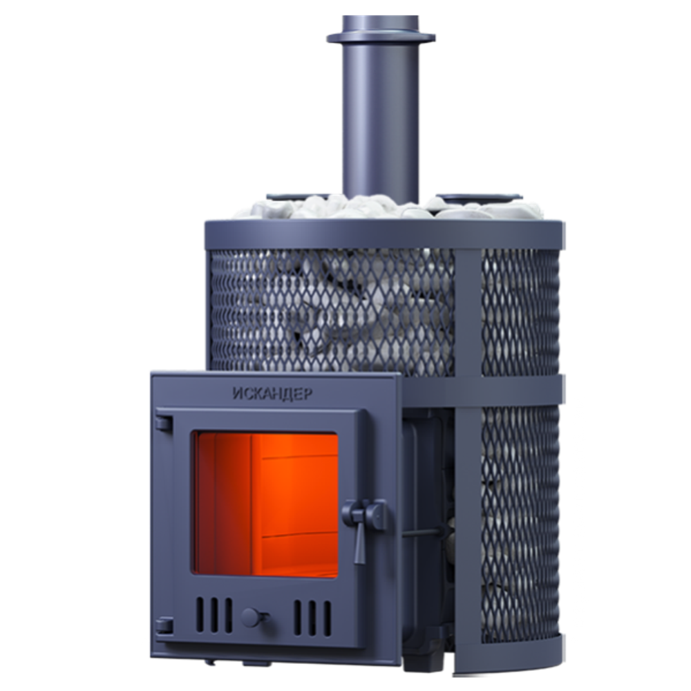 Чугунная печь для бани Искандер ЗК 14 (M) Ураган