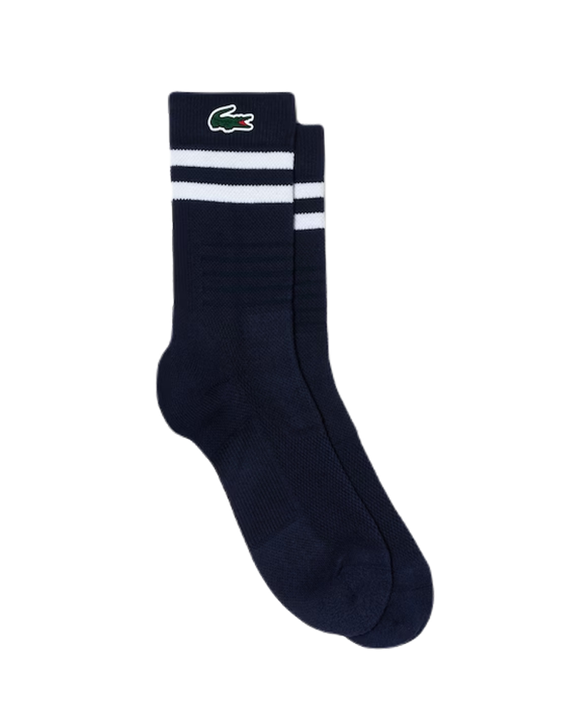 Теннисные носки Lacoste Breathable Jersey Tennis Socks 1P - navy blue/white