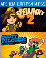 COOP bundle 15: Spelunky 2 + Scott Pilgrim vs. The World: The Game – Complete Edition PS4 | PS5
