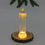 Сувенир с подсветкой «Волшебная свеча» 5,2*18 см (работает от батареек LR44*3)