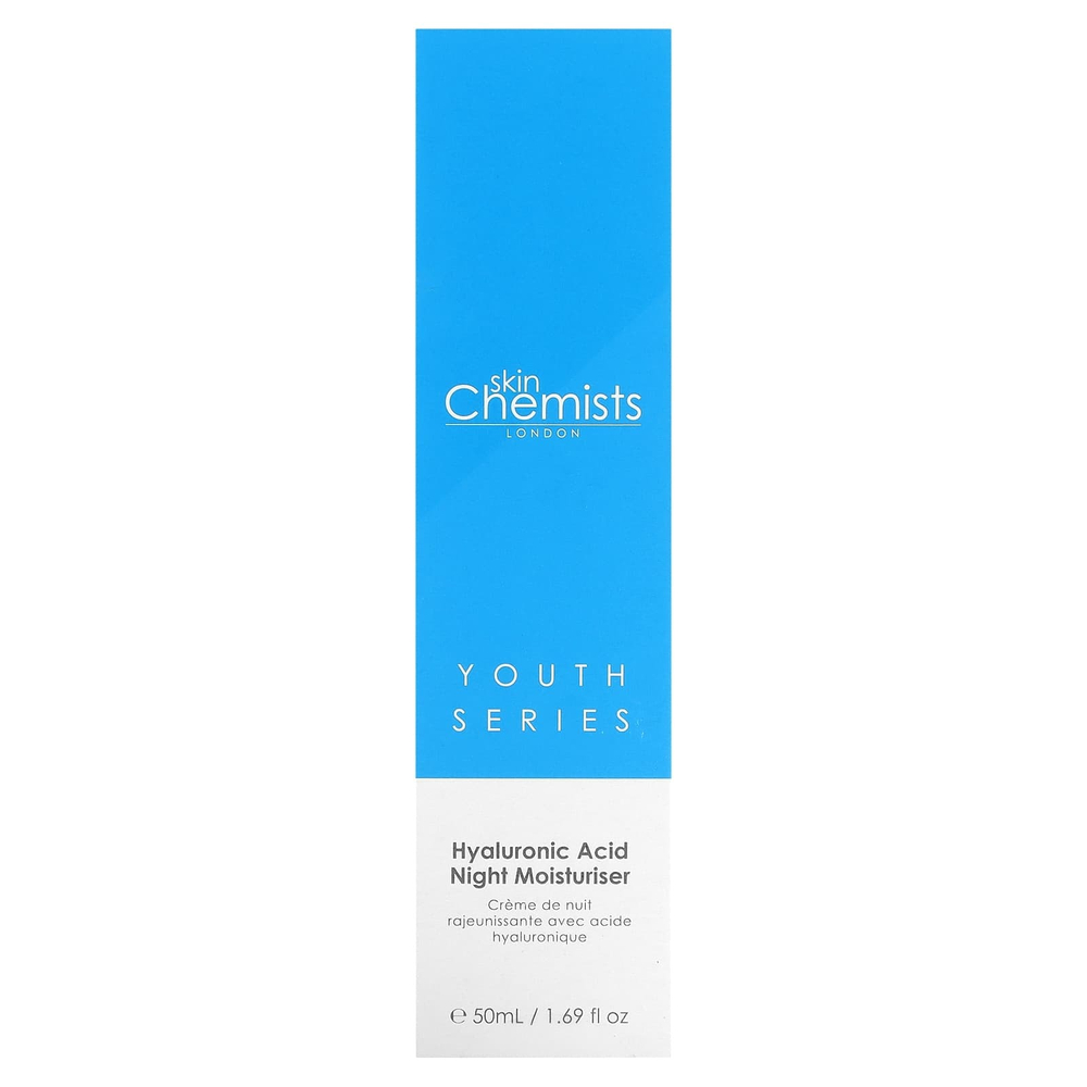 skinChemists, Youth Series, ночное увлажняющее средство с гиалуроновой кислотой, 50 мл (1,69 жидк. унц.)