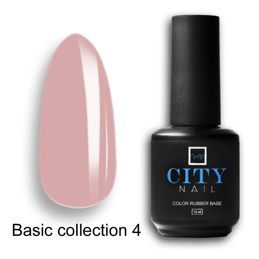 CITY-NAIL Камуфлирующая база Basic collection 15мл №04
