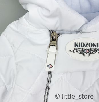 Комбинезон демисезонный "Коди" Белоснежный