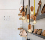 Pendant design lamp Ash  (Black)