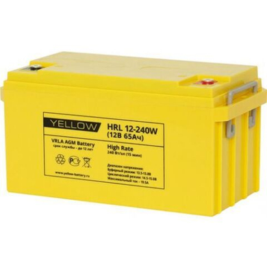 Аккумулятор YELLOW HRL 12-240W