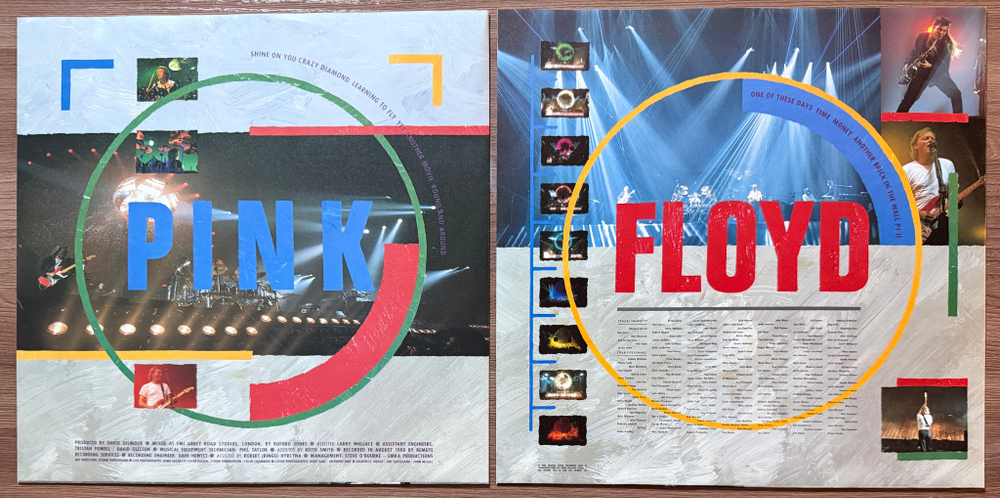Pink Floyd - Delicate Sound Of Thunder 2LP (Европа 1988г.)