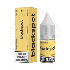 Жидкость для ЭСДН BLACKSPOT TRADITIONAL - «АНАНАС - КОКОС», 10 мл (М)