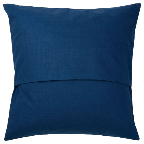 Чехол на подушку IKEA AKERNEJLIKA (АКЕРНЕЙЛИКА), Синий с вышивкой, 50x50 см
