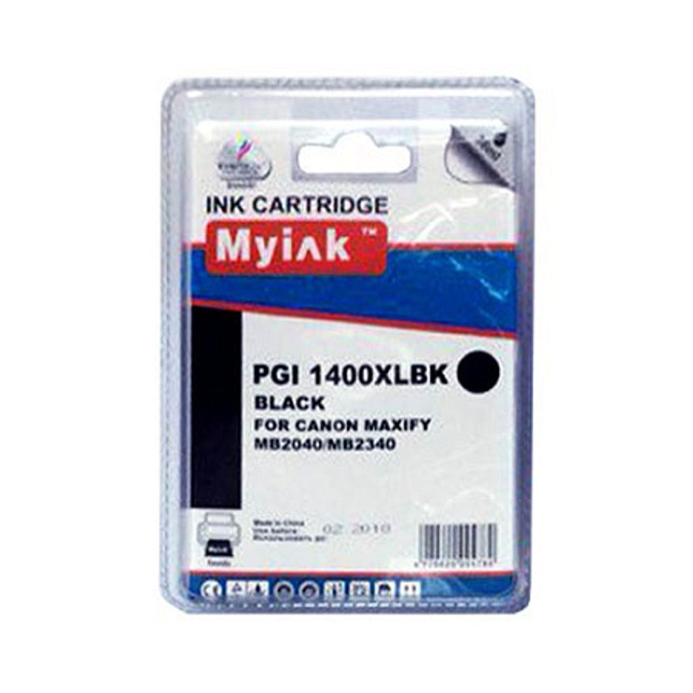 Картридж MyInk, аналог CANON PGI-1400XLBK MAXIFY для МВ2040/МВ2340 Black (36ml, Pigment)
