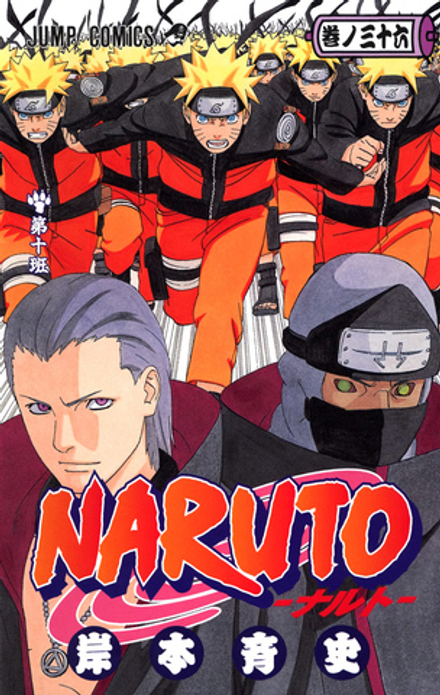 Манга Naruto на японском. Том 36