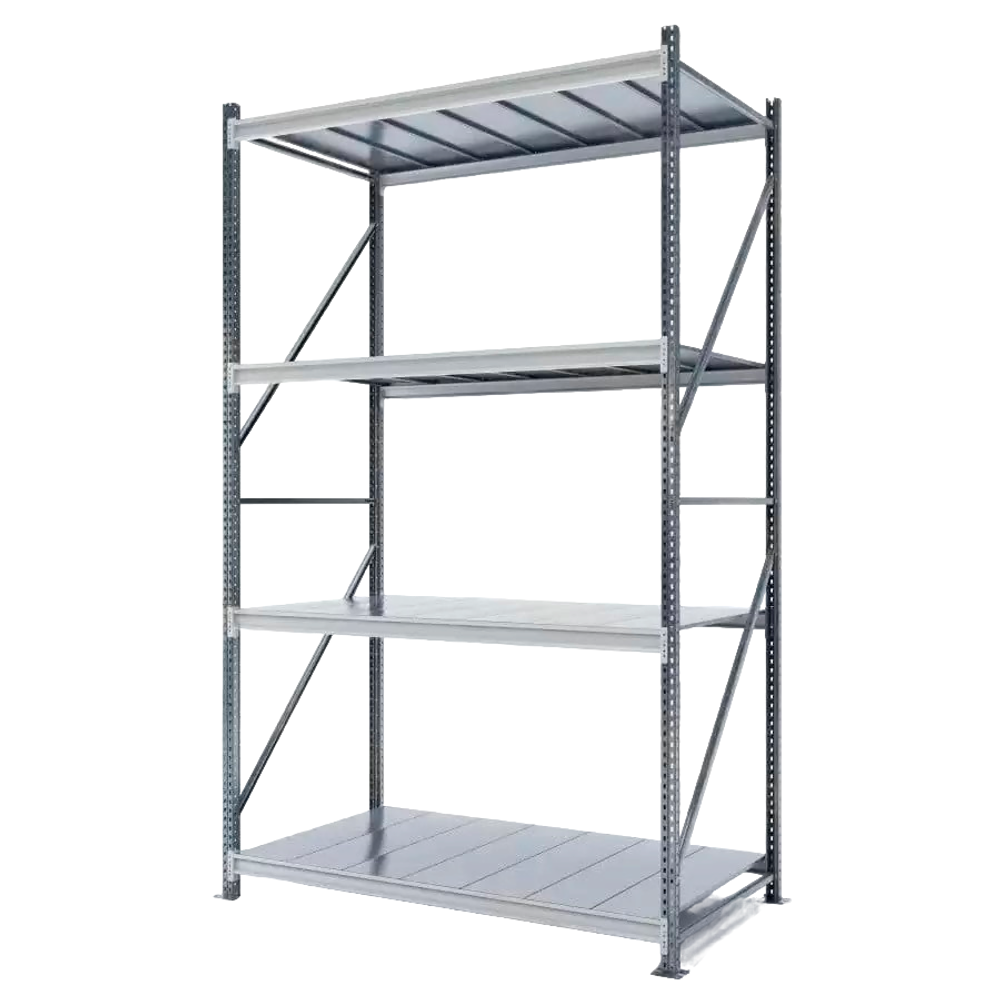 Стеллаж СФМ 3000х1750х1000 (4 яруса с настилом) Zn