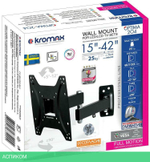 Кронштейн Kromax Optima-204 черный (28008)