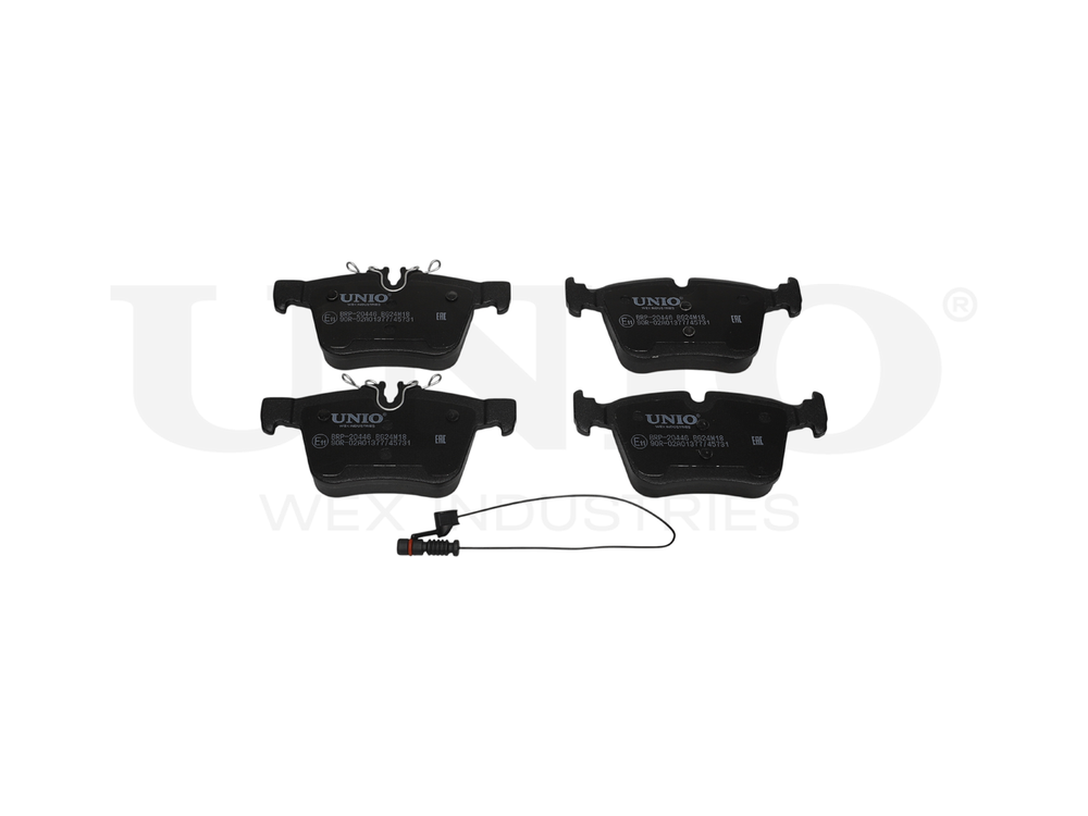 Колодки тормозные диск. задние UNIO BRP-20446