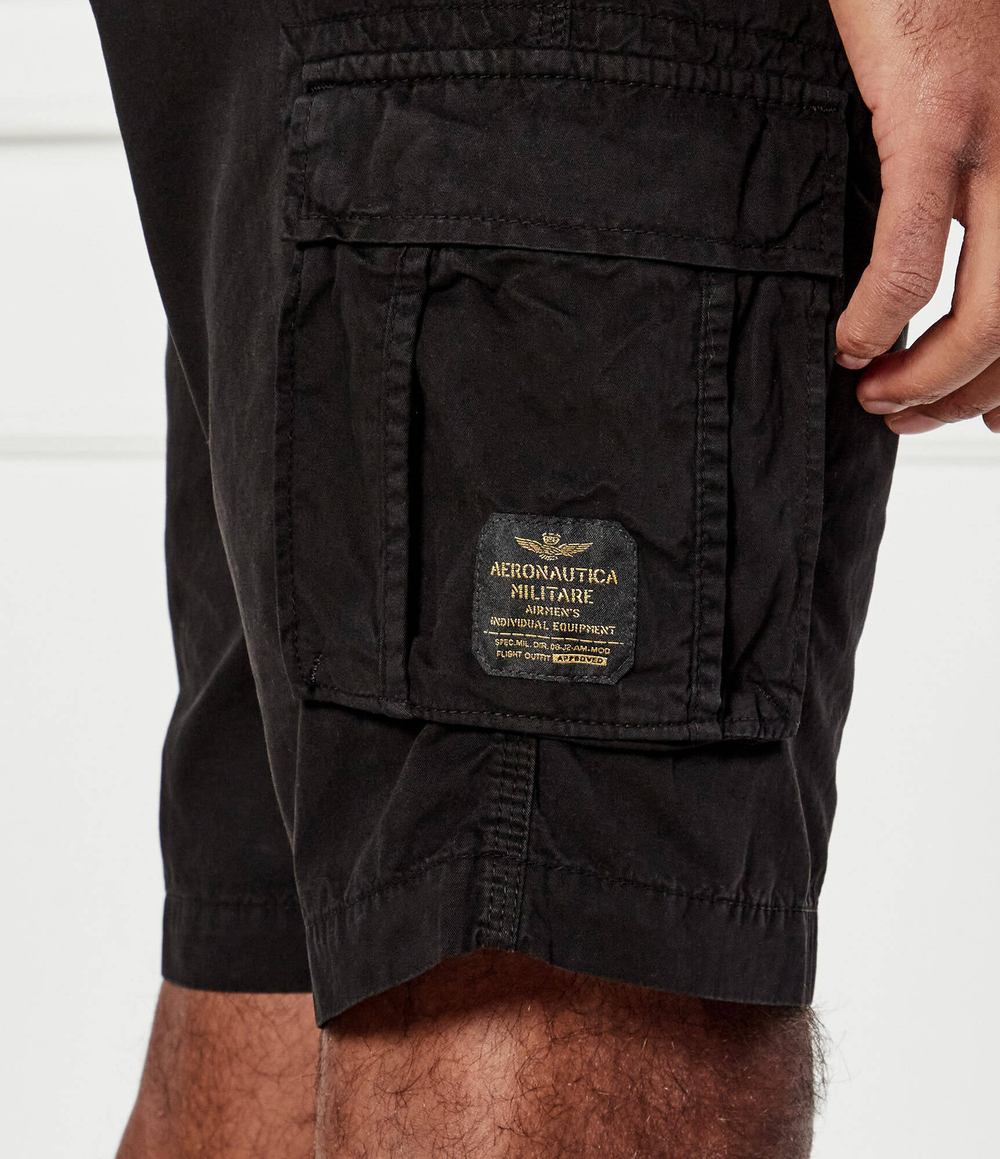 Шорты Aeronautica Militare - черный(BE066CT1122)