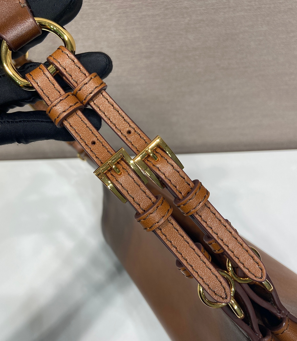 Prada Enchaine Medium Leather Bag 32 cm