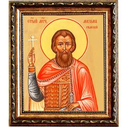 Максим Римский мученик. Икона на холсте.