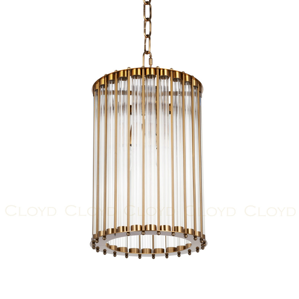 Подвесной светильник Cloyd RODERIC P3 / Ø29 см - латунь брашир. (арт.10640)