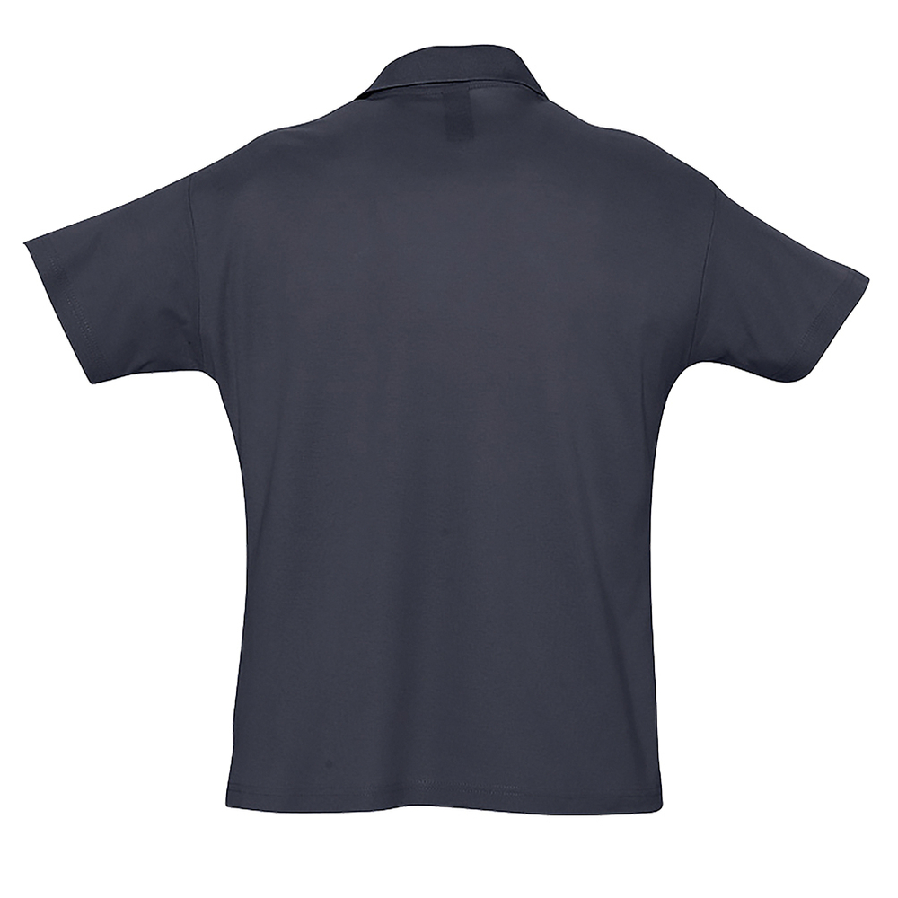 Поло SUMMER II, 100% хлопок, 170 грамм. Голубой  L