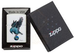 Зажигалка Zippo 49091 Spazuk, White Matte