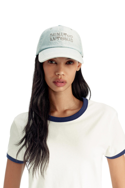 ZARA X BENITO ANTONIO ФУТБОЛКА УКОРОЧЕННОГО КРОЯ С КОРОТКИМИ РУКАВАМИ, ЖЕЛТОВАТО-БЕЛЫЙ