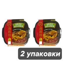 Саморазогревающаяся лапша Haidilao пряная 400 г 2 шт