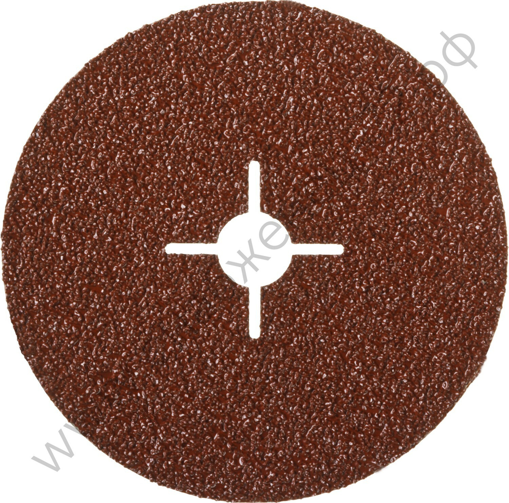 Круг шлифовальный ЗУБР ″ПРОФИ″ фибровый, для УШМ, P24, 125х22мм, 5 листов