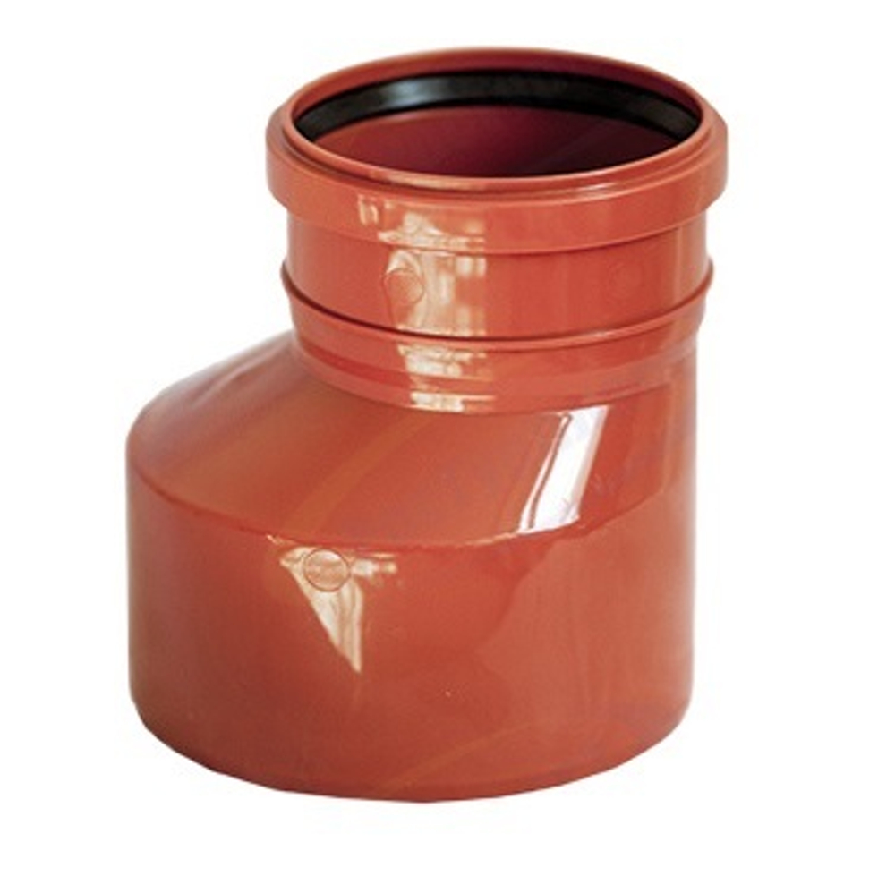 Редукция эксцентрическая НК ПП 160х110,  коробка,рыжий, РТП (42/1)