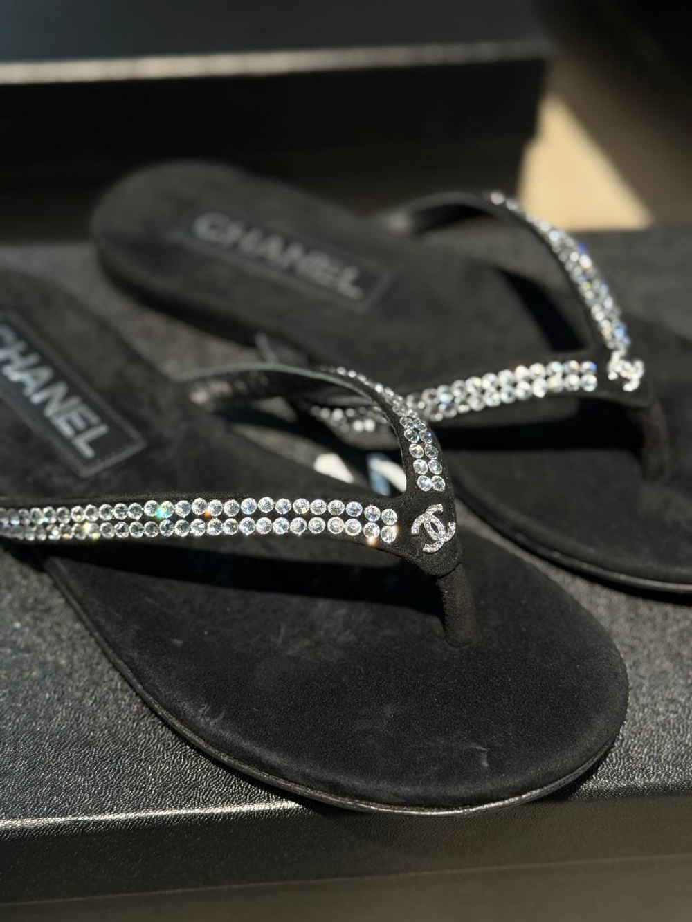 Шлепанцы CHANEL