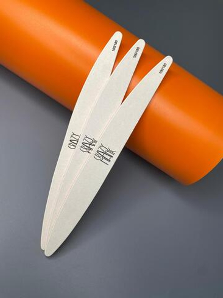 Crazy Manic пилка для искусственного покрытия 100/180 25 шт белая