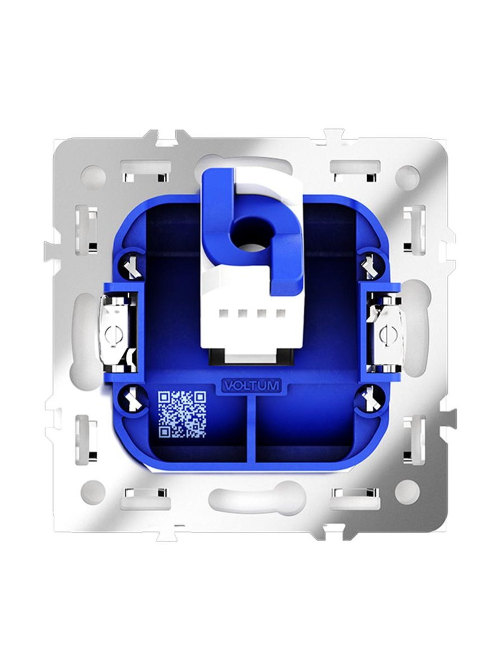 Розетка компьютерная 1-м СП S70 RJ45 кат.6 механизм бел. матов. Voltum VLS060102