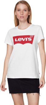 Футболка Levis Levi's Original THE PERFECT TEE LARGE BATWING WHITE GRA white