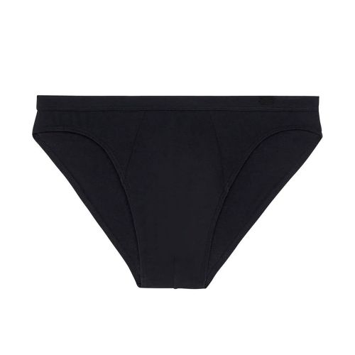 Мужские трусы слипы черные HOM Supreme Cotton 40-2448-0004