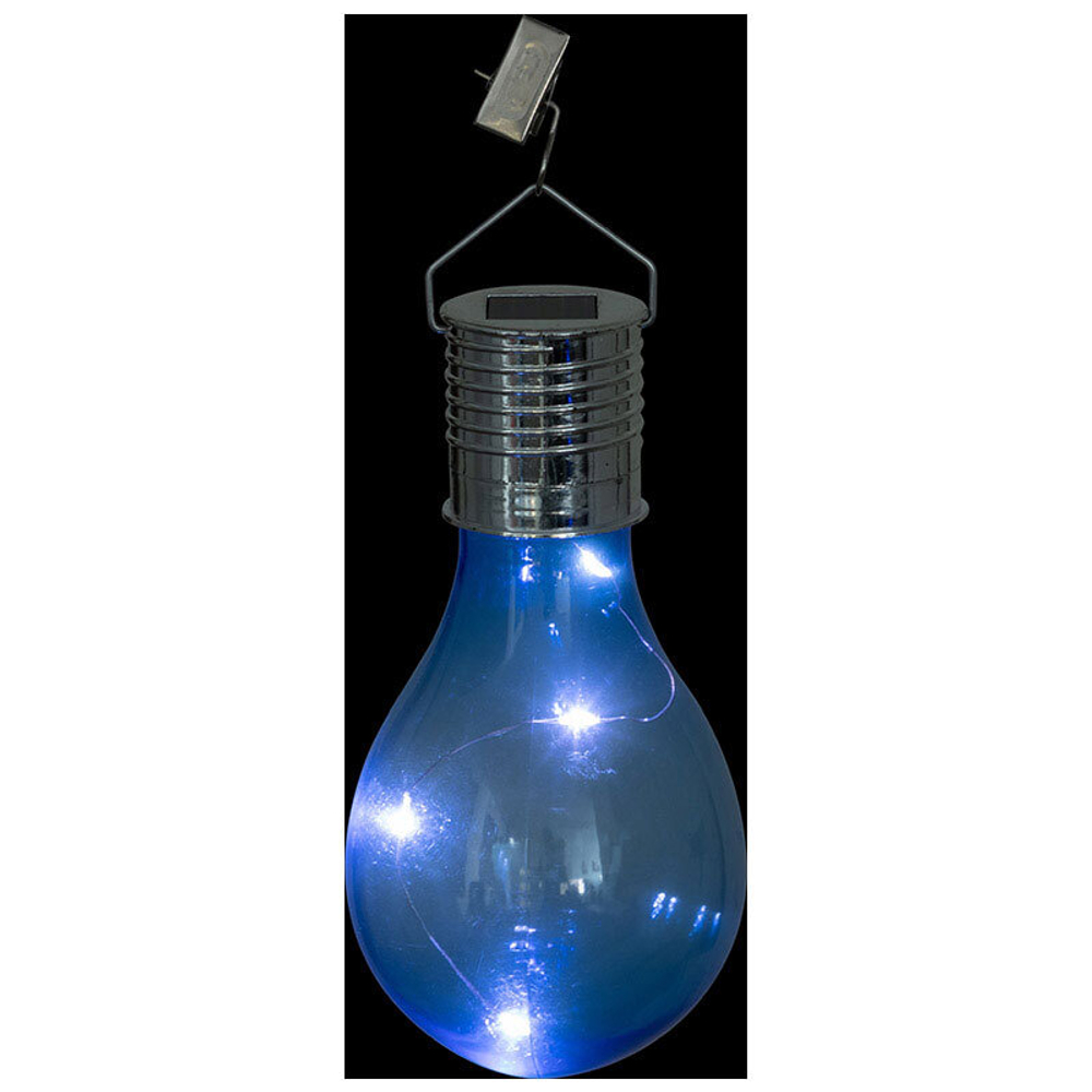 Фонарь садовый P-06 "Лампочка" на солнечной батарее