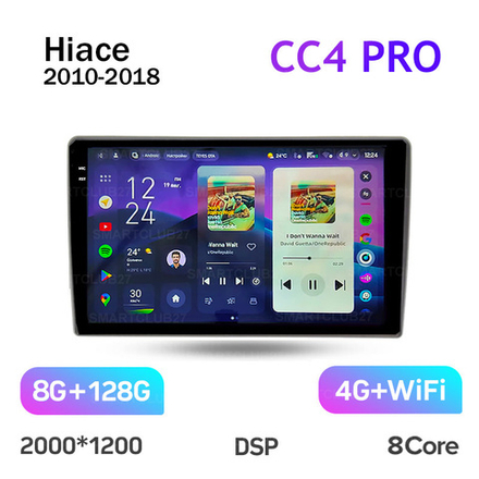 Teyes CC4 Pro 9"для Toyota Hiace 2010-2018