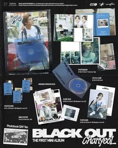 CHANYEOL EXO - Black Out [Photobook ver.]