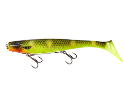 Набор Виброхвост + стингер LJ 3D Series Kubira Swim Shad 10,3" (26 см), цвет PG21, 1 шт.