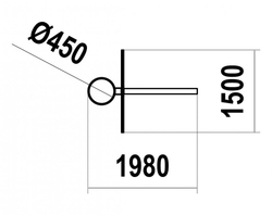 Баскетбольная стойка СП-1.31