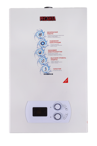 Газовый настенный двухконтурный котел ГК-20 Ресанта