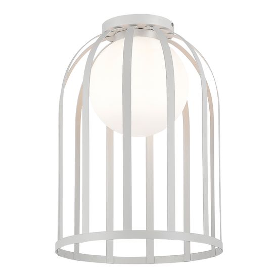 SL6129.502.01 Светильник потолочный ST-Luce Белый/Белый E27 1*60W NORDIC