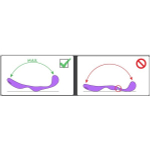 Розовый вибромассажер 18см с гибким клиторальным отростком Adrien Lastic G-Wave