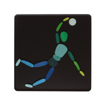 Магнитная деревянная мозаика "В движении", 32 детали