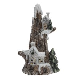 GAEM Фигурка декоративная "Домик" с подсветкой (LR44x2,прилаг) , L1, L12 W9 H20 см, 2в.