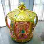 Детская электрическая карусель «Золотая корона», 8 мест